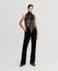 Mayfair Velvet Flare Trousers