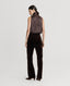 Mayfair Velvet Flare Trousers