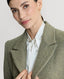 Katherine Lambswool Coat with Detachable Fur Collar