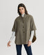 Beaufort Reversible Tweed and Velvet Cape