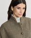 Beaufort Reversible Tweed and Velvet Cape