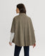 Beaufort Reversible Tweed and Velvet Cape