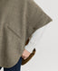 Beaufort Reversible Tweed and Velvet Cape
