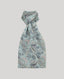 Sophia Liberty Silk Chiffon Scarf in Soft Blue