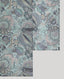Sophia Liberty Silk Chiffon Scarf in Soft Blue with detail
