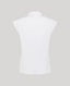 White sleeveless top on a light gray background