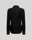 Black shirt on a light gray background
