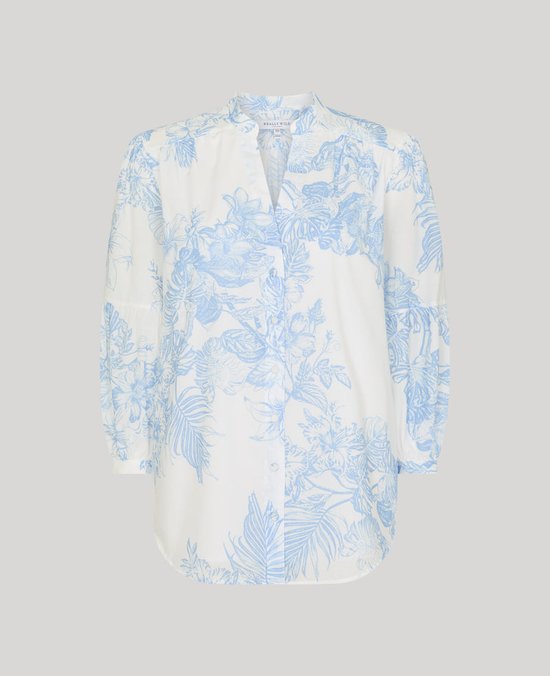 Flora Cotton Blouse