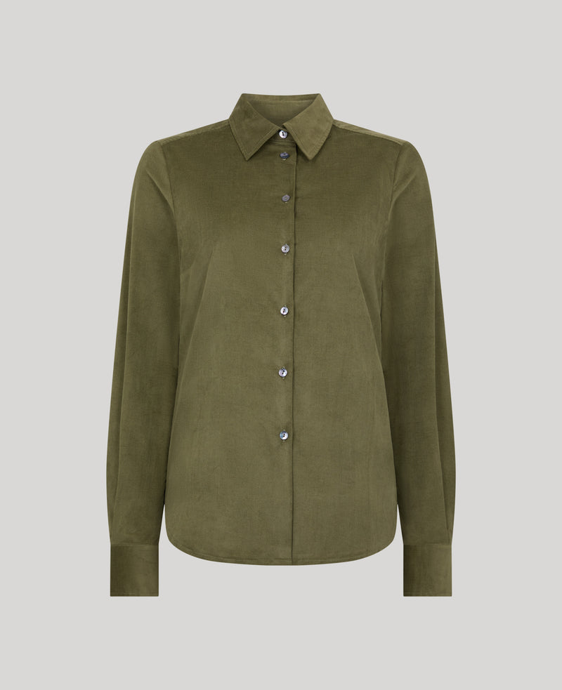 Stretch Corduroy Diana Shirt