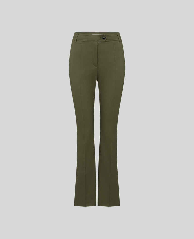Military Flare Trousers