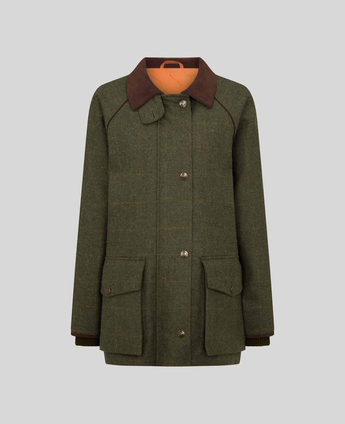 Highlander Tweed Field Coat