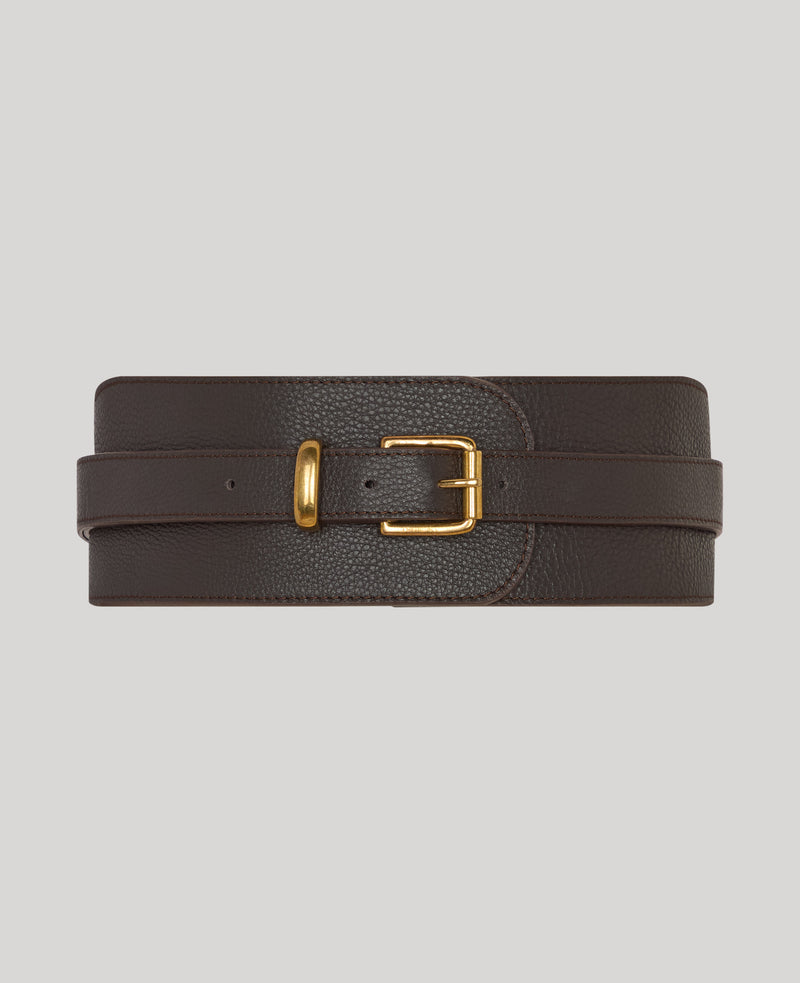 Wide Leather Belt