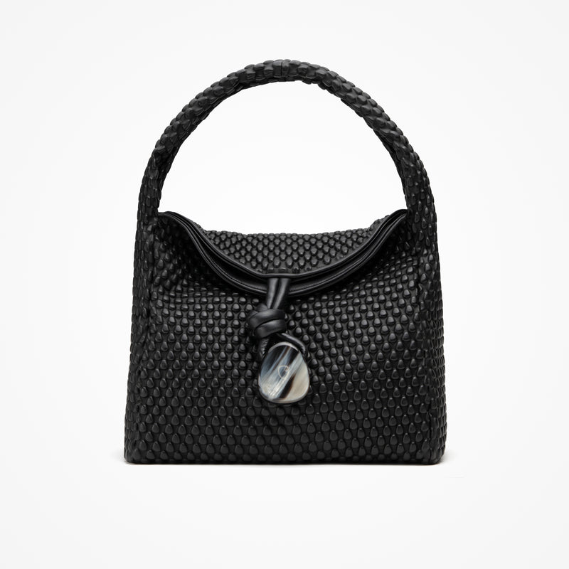 100% Nappa Leather Uptown Sack Horn Bag