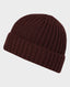 Cashmere beanie maroon | Really wild clothing | Accessories | front image