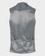 Collarless Waistcoat in Charcoal Blue | Really Wild Clothing | Waistcoat | Back image