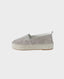 Luna Flatform Espadrille Taupe | Really Wild Clothing | Footwear | side image