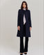 Audrey Boucle Belted Coat