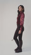 100% Lambswool Ribbed Round Neck Tank