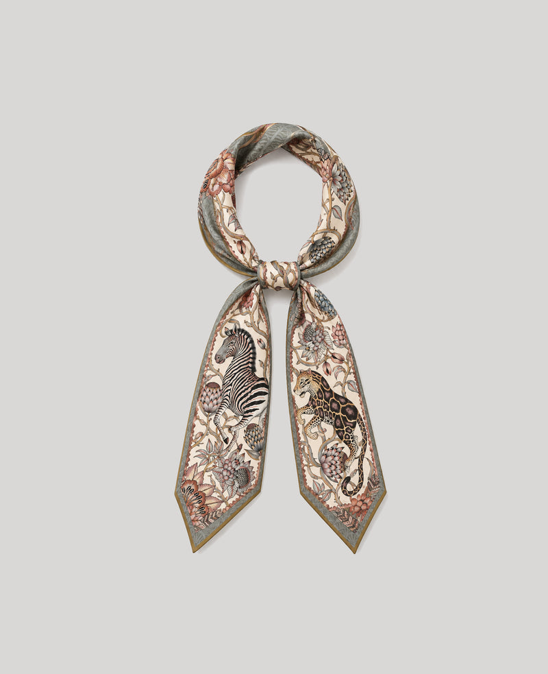 Ardmore - Protea Plains 100% Silk Scarf - Large