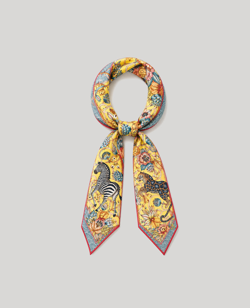 Ardmore - Protea Plains 100% Silk Scarf
