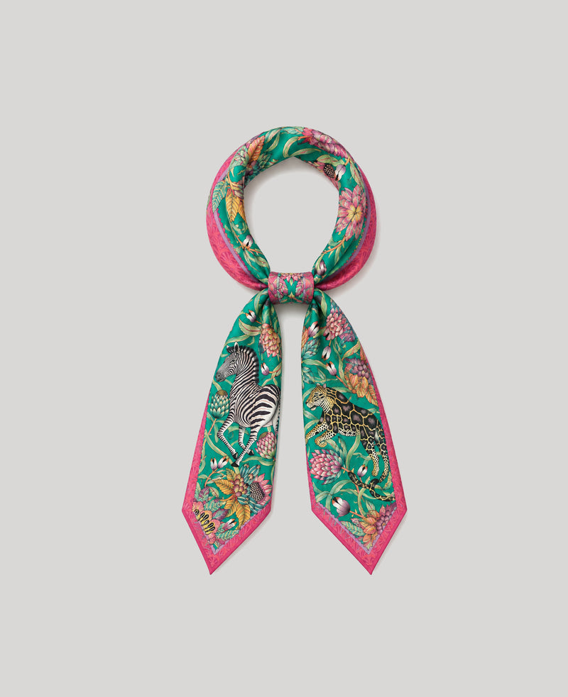 Ardmore - Protea Plains 100% Silk Scarf