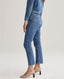 Agolde Riley HR Straight Crop Air Blue jeans | Really wild clothing | jeans | side image